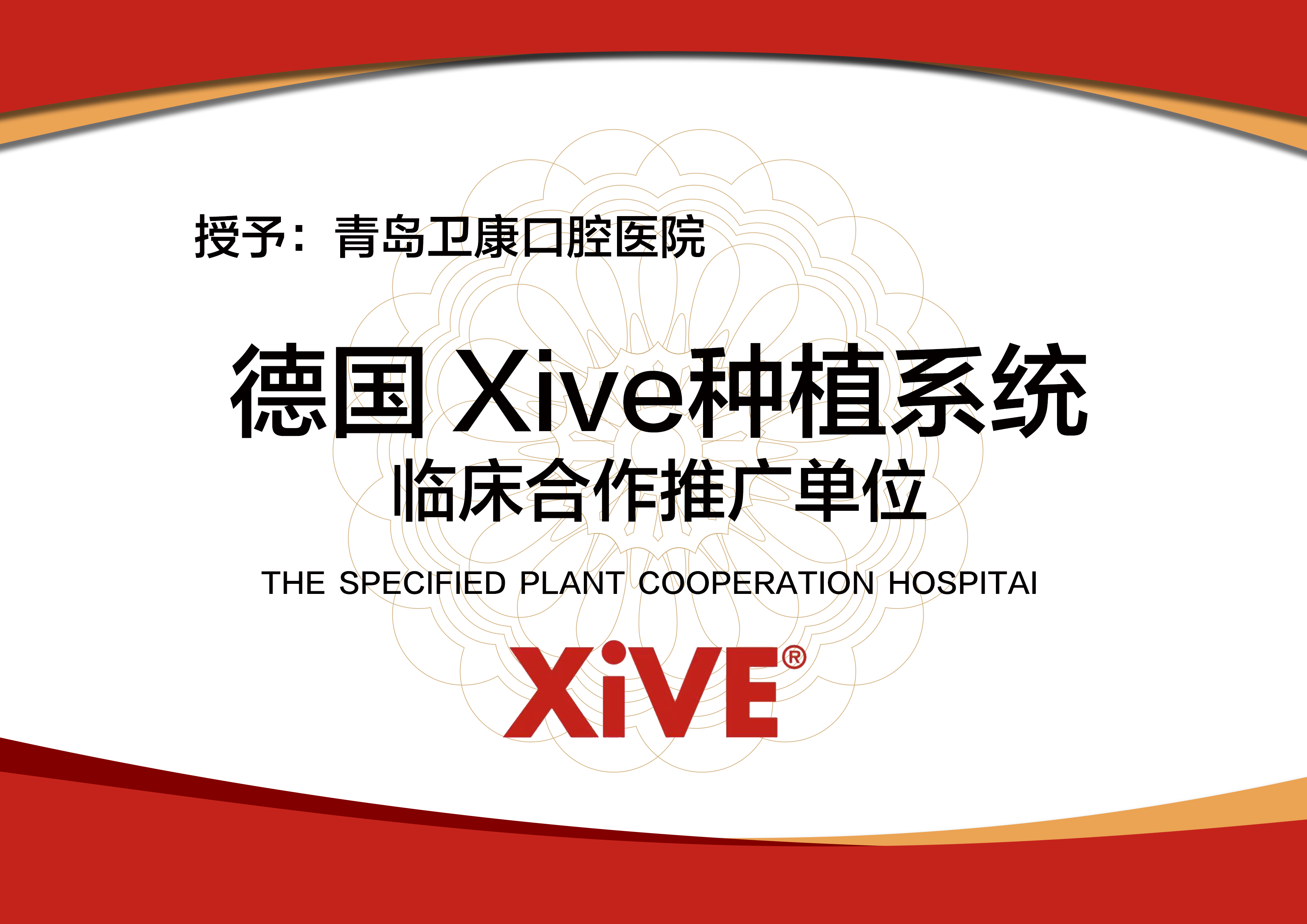 德国XIXE-品牌授权证书