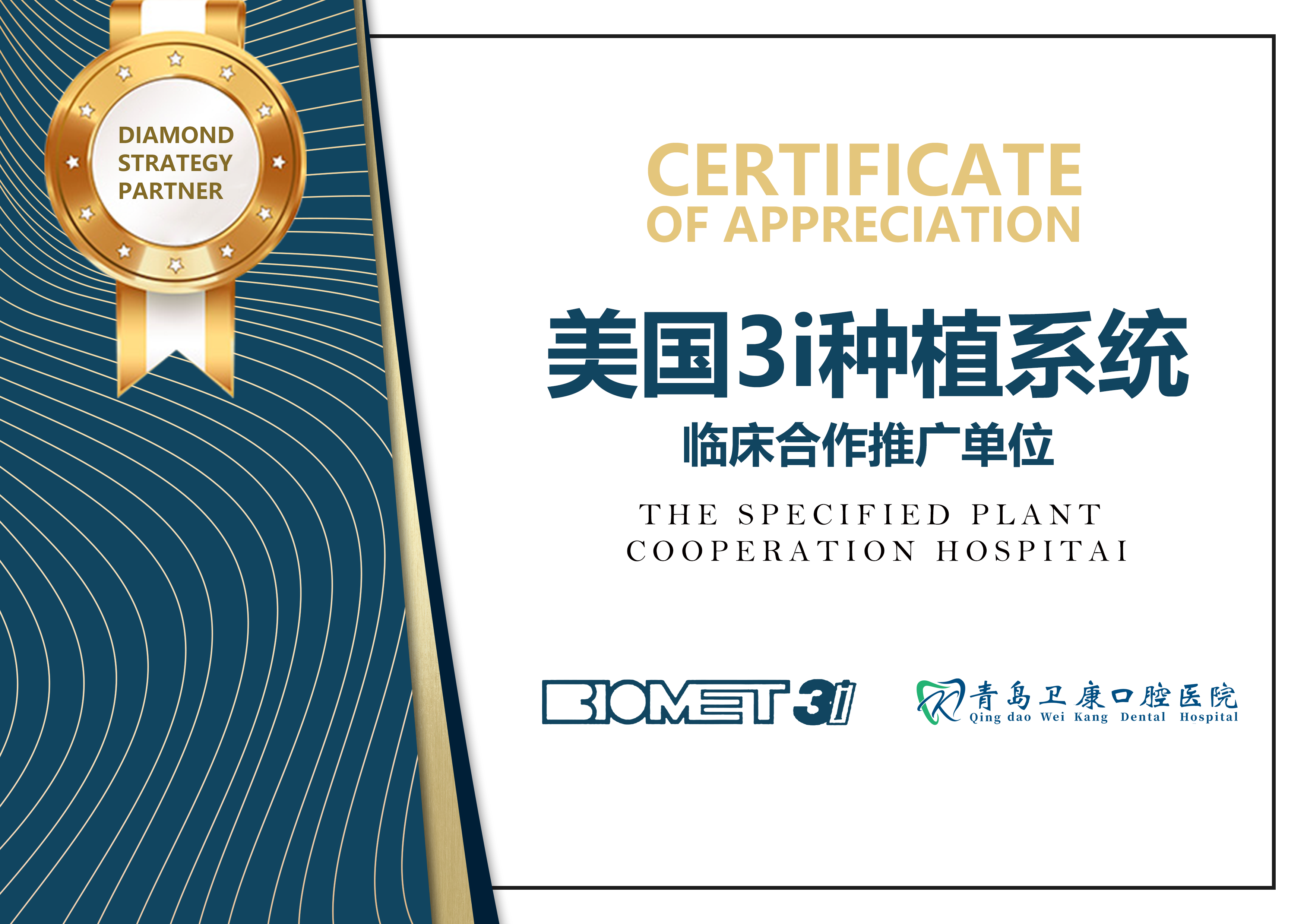 美国3i 品牌授权证书