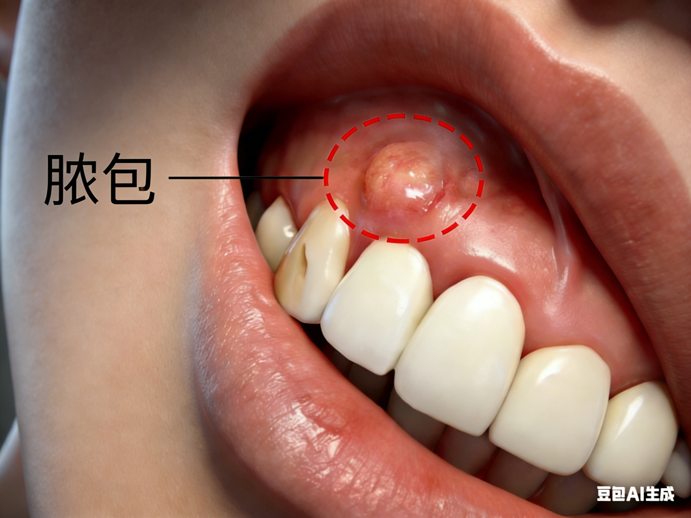 【口腔科普】牙龈长脓包，别乱挤！牙医教你正确应对，避免越挤越糟！