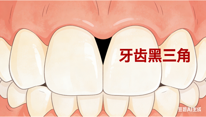 【口腔科普】牙龈萎缩“黑三角”不可逆！该怎么补救？